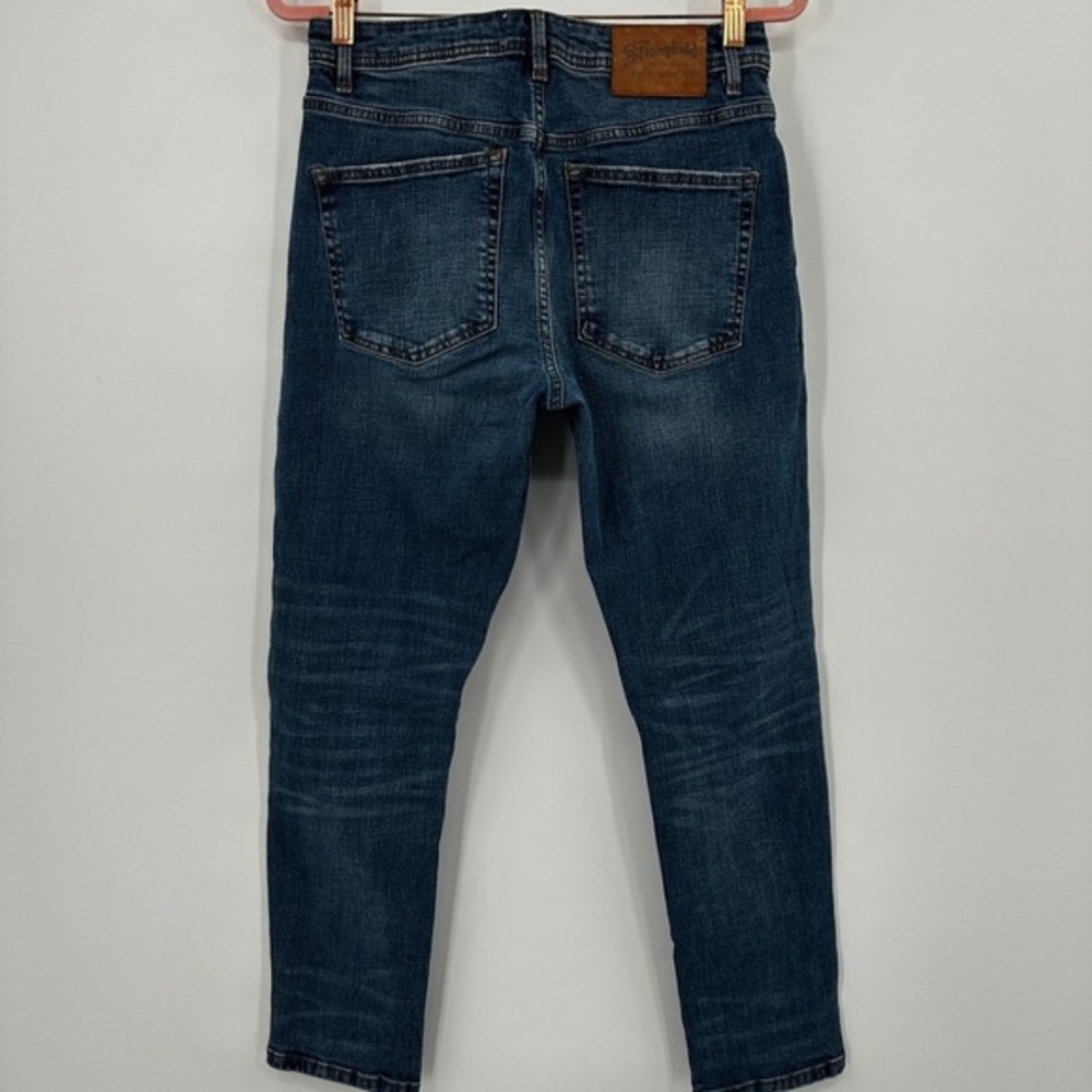 Men's Blue Denim Jeans - Picture 4 of 4